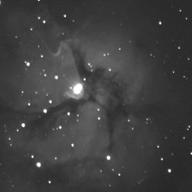 First light image - M20