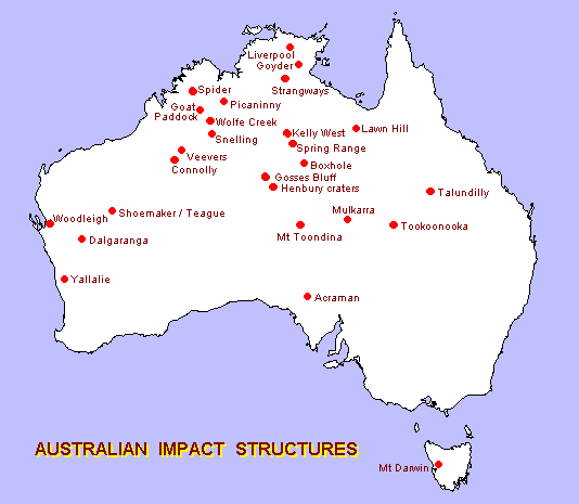 Australian Impact Structures