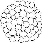 Rubble pile asteroid