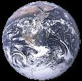 Earth as seen from Apollo 17