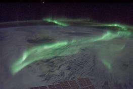 Aurora from the ISS