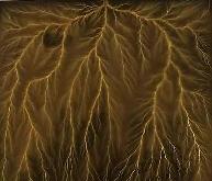 Electrostatic discharge in dielectric