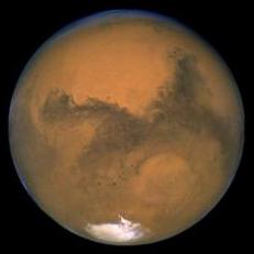 Mars as seen by Hubble