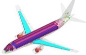 Aircraft debris survival analysis